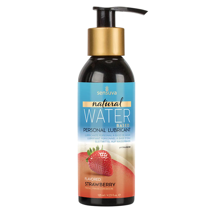 FLAVORED NATURAL WATERBASED LUBRICANT